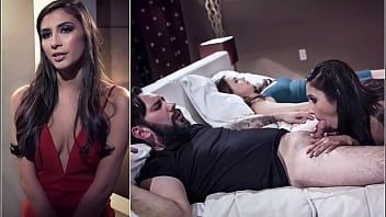 Call a girl to the office with big breasts to take care of her pussy and she wants it
