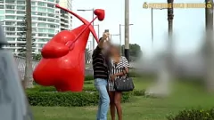 Abspielen Peruanische MILF mit dickem Hintern wird nach Parkabholung hart gefickt