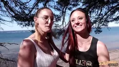Reproduzir Intensidade de Arianna e Angelina FFH trio com peitos grandes e pequenos
