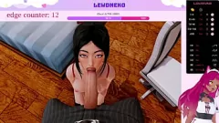 تشغيل خادمة أنيمي لطيفة تتفوق على فندق حريم الجزء 8 - مسرحيات Lewdneko