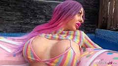 Odtwórz Pov Amateur Holiday Fuck with Emo Teen Cathy B i jej wielkie cycki