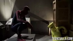 Riproduci Spiderman Hardcore Parodia: Xander Corvus e Petite Teen Casey Calvert