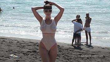 Play Tough group sex on a beach in Spain with several teenage girls
