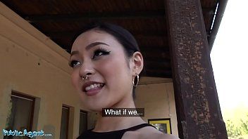 Play Asian with small breasts takes small cock from the bitch man
